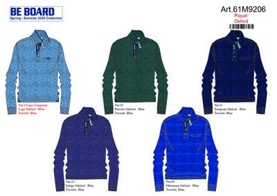 MEN'S POLO SHIRT M/L 61M9206 Tellini S.r.l. Wholesale Clothing